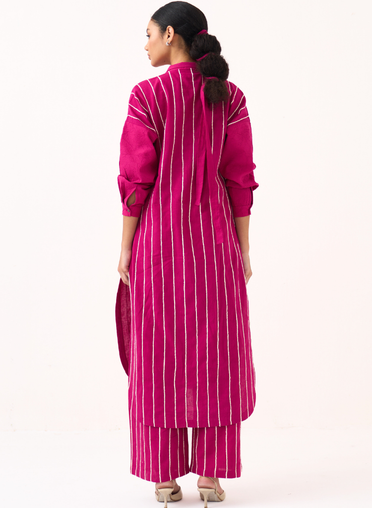 U-Yoke Emb Tunic