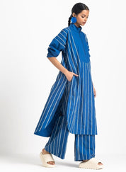 U-Yoke Embroidered Tunic