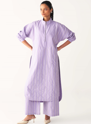 U-Yoke Embroidered Tunic