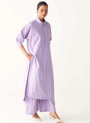 U-Yoke Embroidered Tunic