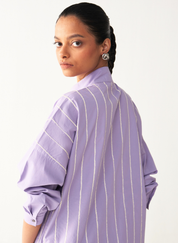 U-Yoke Embroidered Tunic