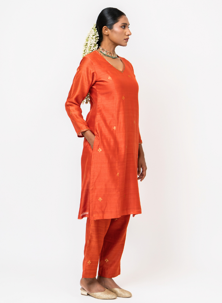 Umber Kurta Set