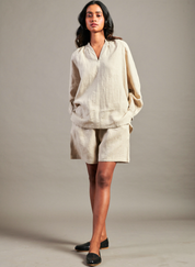 Undyed Billow Top