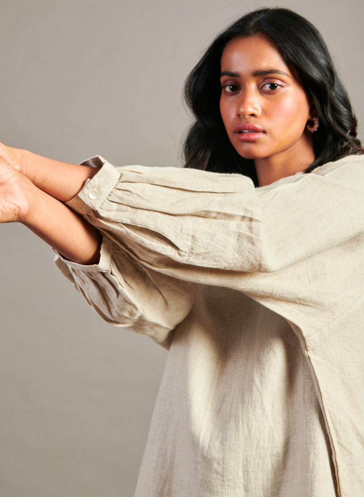 Undyed Billow Top
