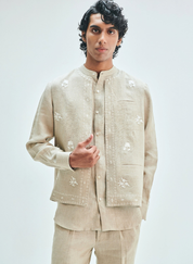 Undyed Nehru Jacket