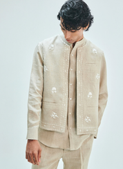 Undyed Nehru Jacket