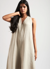 Undyed Flared Jumpsuit