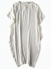 Undyed High Slit Tunic