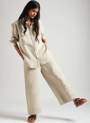 Undyed Pocket Shirt Set