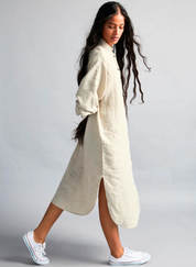 Undyed Shirt Dress