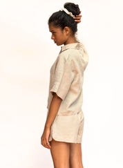 Undyed Shorts Set
