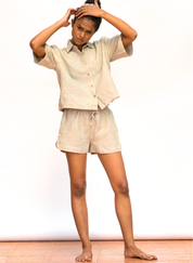 Undyed Shorts Set
