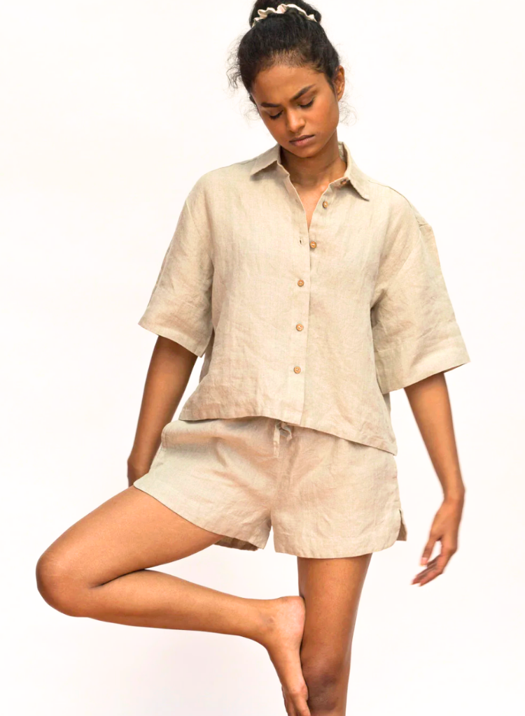 Undyed Shorts Set