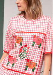 Cow Stripe T-shirt