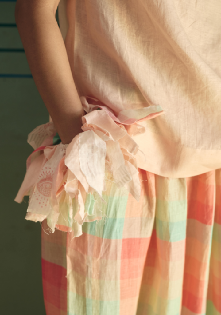 Upcycled Bow Scrunchie