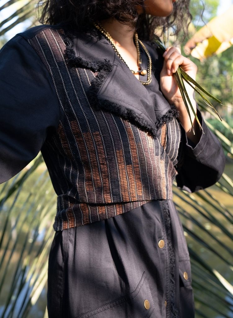 Upcycled Black Copper Copenhagen Trench