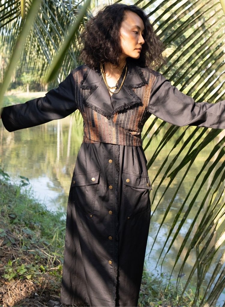 Upcycled Black Copper Copenhagen Trench