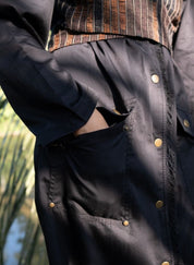 Upcycled Black Copper Copenhagen Trench