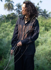 Upcycled Black Copper Hunza Set