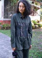 Upcycled Green Hunza Shirt