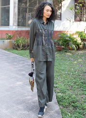 Upcycled Green Hunza Shirt