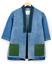 Upcycled Kimono Jacket 176