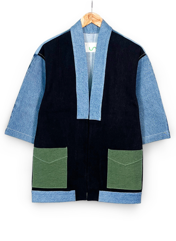 Upcycled Kimono Jacket 177