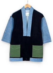 Upcycled Kimono Jacket 177