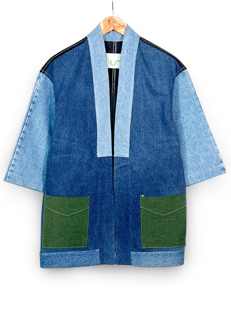 Upcycled Kimono Jacket 178