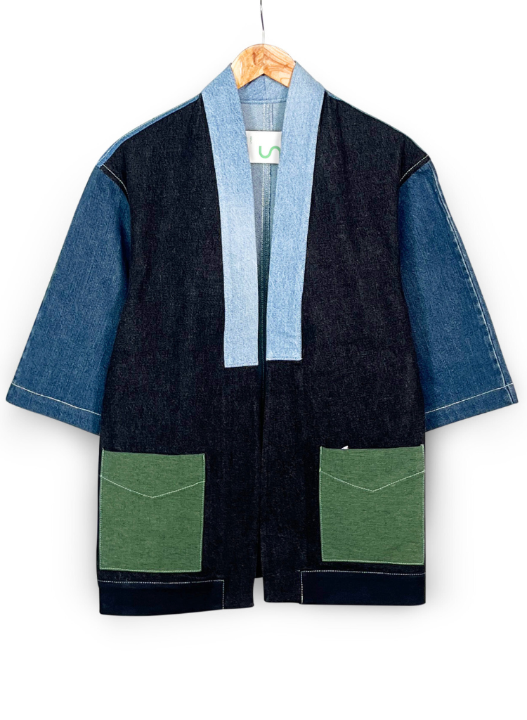 Upcycled Kimono Jacket 179