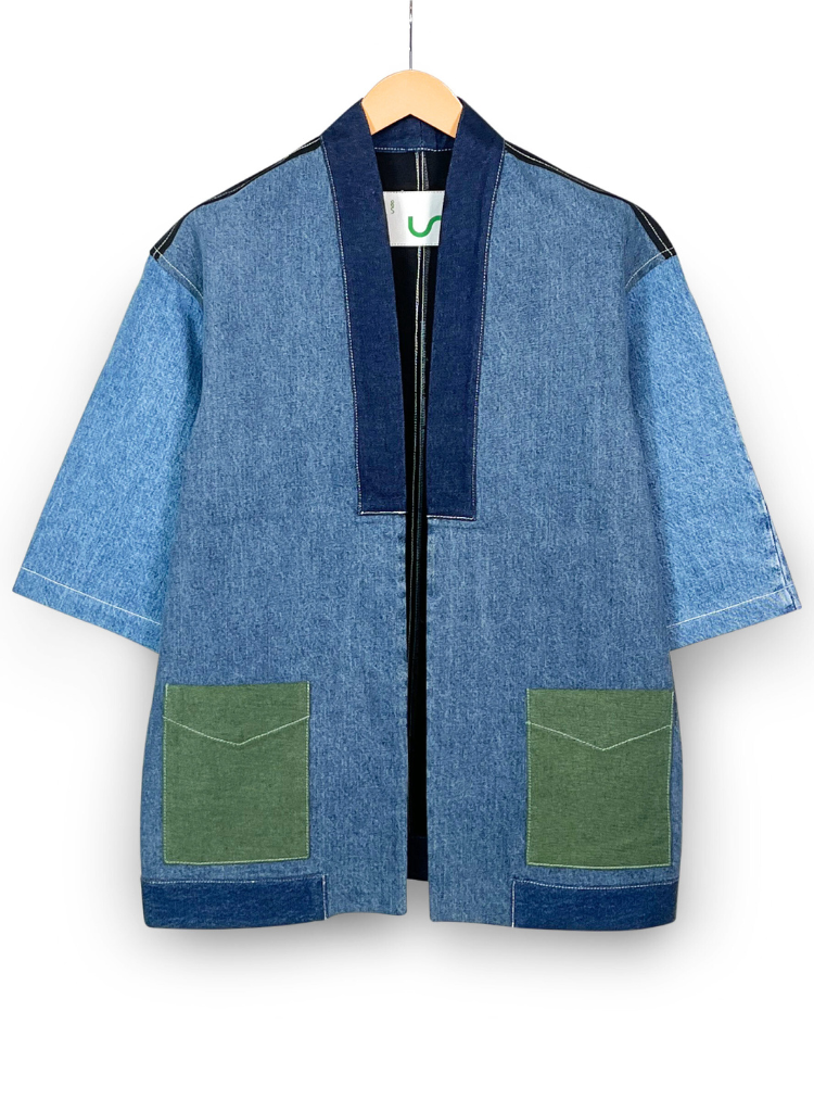Upcycled Kimono Jacket 181