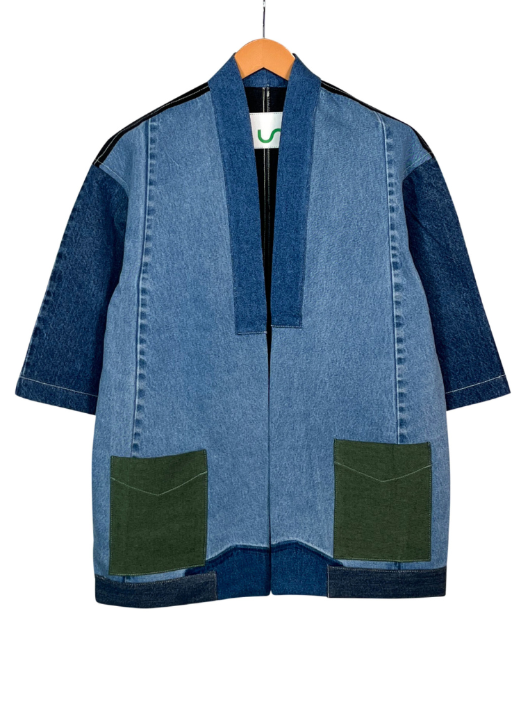Upcycled Kimono Jacket 193