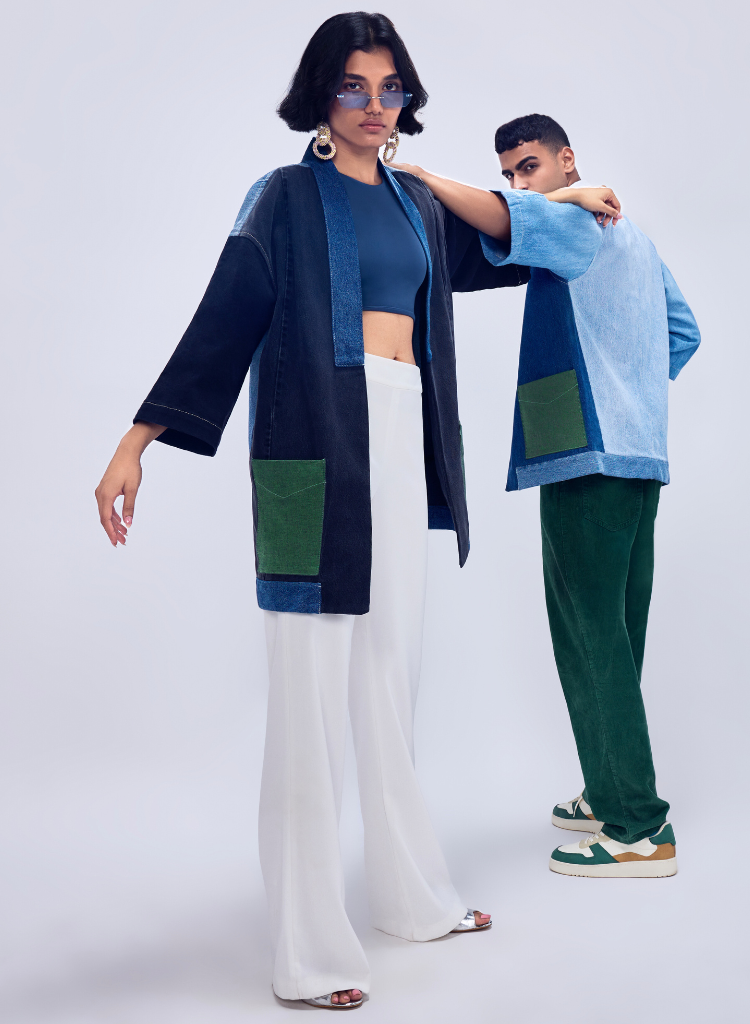 Upcycled Kimono Jacket 175