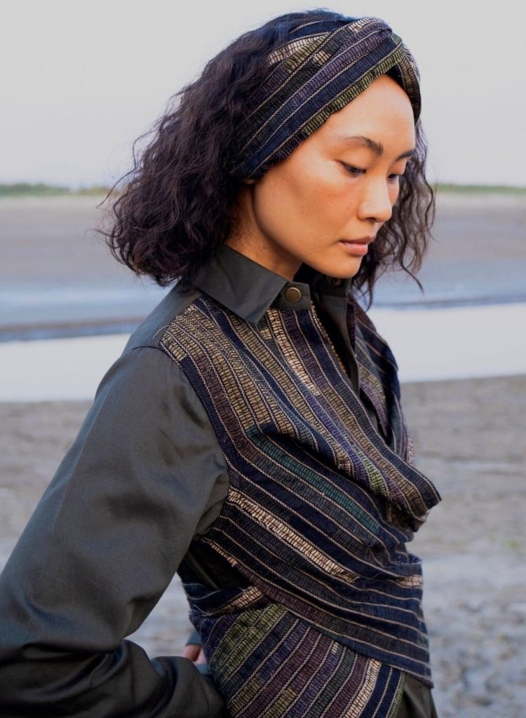 Upcycled Green Seattle Dress