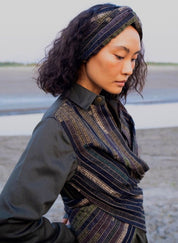 Upcycled Green Seattle Dress