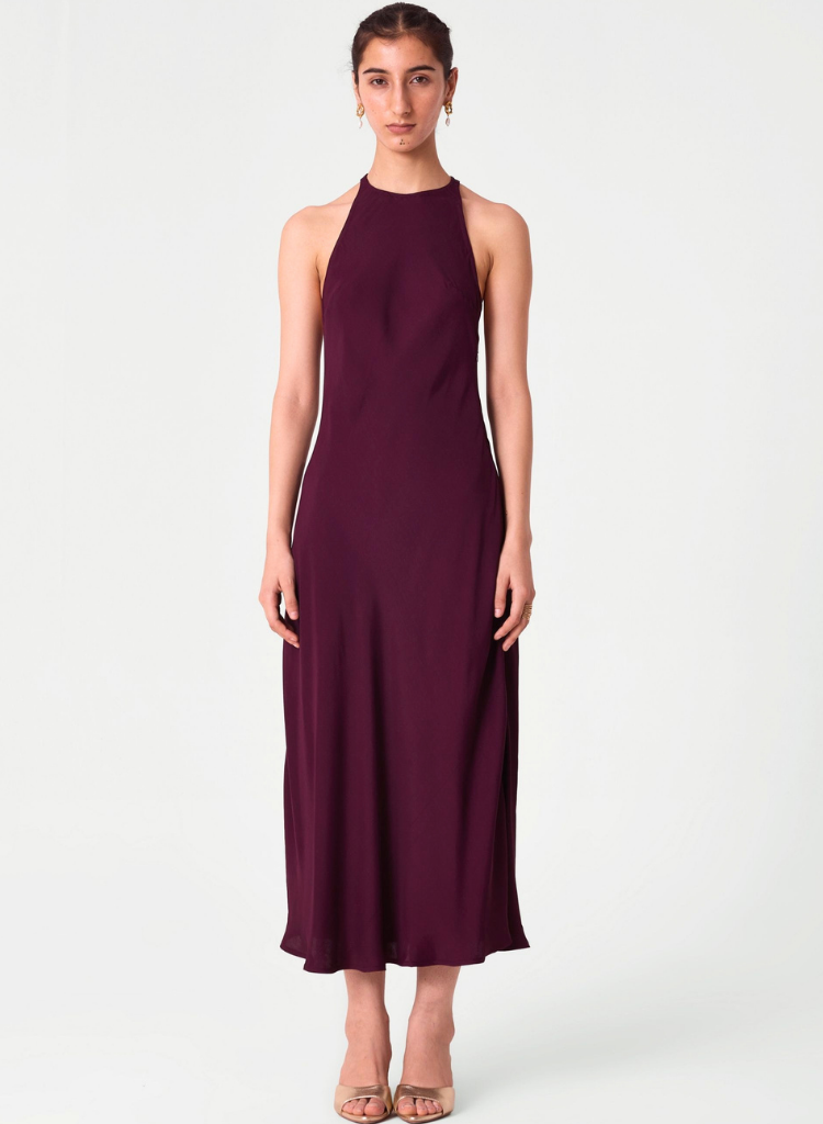 Urvi Wine Dress