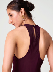 Urvi Wine Dress