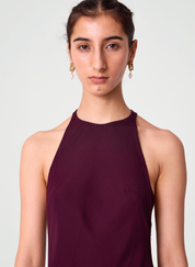 Urvi Wine Dress