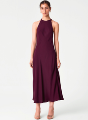Urvi Wine Dress