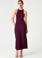 Urvi Wine Dress