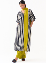 V Neck Kaftan Set