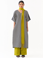V Neck Kaftan Set