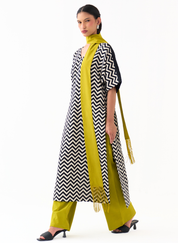 V Neck Kaftan Set