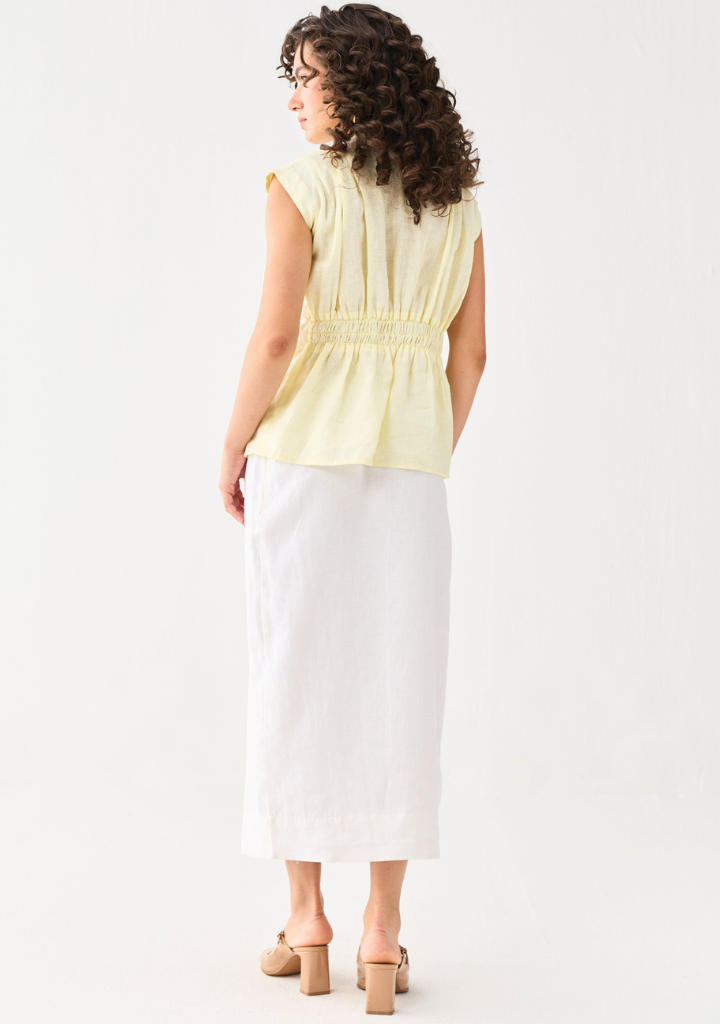V-neck Overlap Top