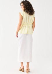 V-neck Overlap Top