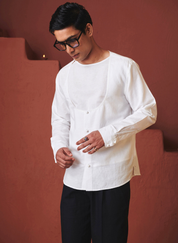 Vanilla Angrakha Shirt