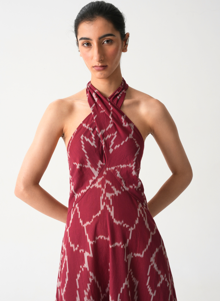 Vannam Ikat Dress
