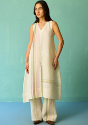 Vanya Border Kurta Set