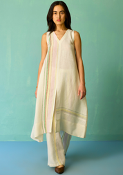 Vanya Border Kurta