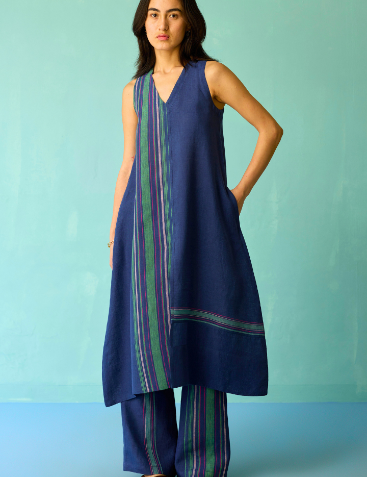 Vanya Border Kurta Set